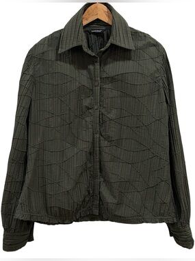 Samuel Dong Forest Muse Textured Blouse